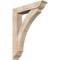 Ekena Millwork Thorton Traditional Smooth Bracket w/ Offset Brace, Douglas Fir, 7 1/2"W x 36"D x 48"H BKT0806X36X48THR01SDF - alternate 1